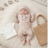 E08710: Baby Girls Organic Cotton 6 Piece Gift Set (NB-6 Months)